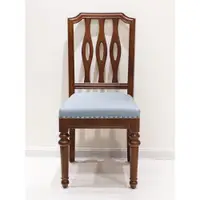 在飛比找ETMall東森購物網優惠-美式鄉村全實木餐椅美式椅子單人靠背椅現代簡約復古家用書桌椅子
