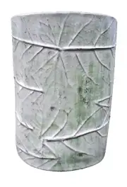 1/2 leaf pedestal mold bench leg table top statue birdbath stand 13"H x 10"W
