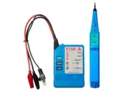 KE301 tester: line finder headphone jack, RJ11, alligator clip Kurth Electr