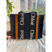 在飛比找蝦皮購物優惠-Chloe 人氣款woody系列 S號手拿/肩背2用包 背袋