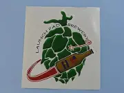 Beer STICKER ~ LAUNCH PAD Brewery ~ Aurora, COLORADO ~ Opened 2015 ~ Hop Flower