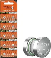 10PCS SR521SW AG0 Coin Battery 379 LR521 Alkaline Battery 1.5V Button Coin Cell Watch Battery 25pc 2032