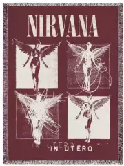 Nirvana In Utero Blanket Radiohead Metallica Coldplay NIN SOAD RATM AIC