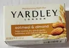 Yardley Oatmeal and Almond Bar Soap, Oatmeal & Almond, 4.25 Ounce New in Box