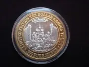 Excalibur Casino, Las Vegas, Limited Edition $10.00 Gaming Token, With Knight