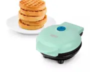 DASH Mini Waffle Maker - 4” Waffle Mold Nonstick Waffle Iron No Box