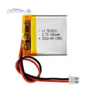 503030 3.7V 450 mAh Polymer Rechargeable Battery For Tablet DVD GPS Smart Watch