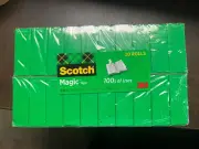 3M - Scotch Magic Tape 810K20 3/4 in x 1000 in 20 rolls (20EA)