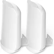 SONGCHEER Wall Bracket for Max 7 Aluminum Alloy Max 7 Wall MountSturdy and Durable Space Saving Wall Mount Holder Compatible with Max 7 Mesh WiFi Router (White-2Pack)