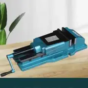 8/6-inch CNC Flat Jaw Vise Table Vise Milling Machine Powerful Hydraulic Fixture