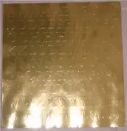 Creative Memories LARGE CLASSIC ABC / 123 Stickers - GOLD