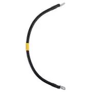 2 GAUGE Interconnecting Copper Cable, 48-Inch Length with 5/16-Inch Lugs (Black)