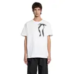 [SIMONE ROCHA] Ribbon Tail Print T-Shirt White