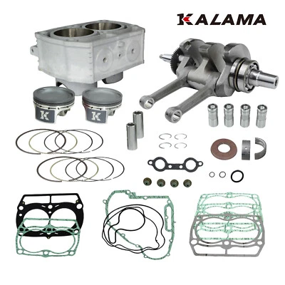 RZR 800 Big Bore Engine Rebuild Kit +2.4mm Stroker Crankshaft W/ Lifters 08~12