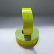 Class 1 High-Visibility Reflective Tape - Fluoro Yellow / Green - 50mm X 45.7m