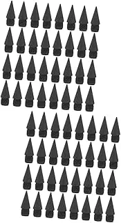Ciieeo 2sets Replacement Pencil Nibs Pencil Tip Refills Inkless Pen Nibs Stationery for Students 50pcs*2