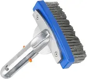 High Efficiency 5.5in Swimming Pool Stainless Steel Brush for Spa Pond Floor Wall Equipment with Installation - Pool Brushes