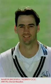 Martin Bicknell Surrey CCC Old Player Cricket Photo 2