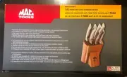 MAC TOOLS 7 Piece AL MAR Knife Set With Storage Block MACCUTLERYSETC NEW