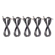 (5) Pack Effects Pedal Power Cables for Voodoo Labs ISO 5 Isolated Power Supply