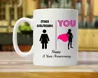 3 Year Anniversary Gift For Girlfriend 3rd Anniversary Gift For Women Best