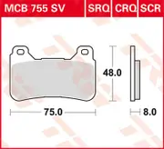 TRW Lucas Racing rubber MCB755CRQ