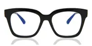 DIFF Bella black+blue light technology lensMen'sGlasses Black Standard, Size - Private Health Rebate