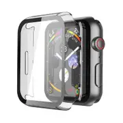ZUSLAB for Apple Watch Series 10 (2024) 46mm Hard Case with Tempered Glass Screen Protector Ultra Thin Anti Fall Tough Protective Cover - Clear