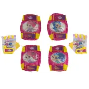 NEW! Schwinn Princess Girls Shimmer & Shine Elbow and Knee Pad Set with Gloves