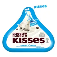 在飛比找momo購物網優惠-【Hersheys 好時】Kisses巧酥可可風味水滴82g