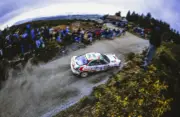Didier Auriol Bernard Occelli Toyota Celica WRC Rally Car 1994 Old Photo 1