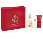 Jimmy Choo I WANT CHOO Women Gift Set 3pc 0.25OZ EDP SPR+3.3OZ B/L+3.3OZ EDP SP