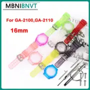 Candy Color Watch Band + Case For Casio GA-2100 GA-2110 Watch With Ice Tough