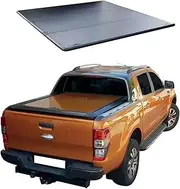STIDPFZX Roll Up Truck Bed Cover Folding Tonneau Cover Compatible for Ranger Wildtrak 2023 Z12