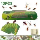 10X Cockroach Trap Bait Sticky Glue Cockroaches Insect Bug Pest Control .o