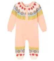 [Molo] Molo Baby Frej alpaca-blend onesie M 9 multicoloured