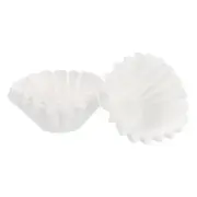 1-2 Cup Basket Coffee Filters 6.1x1.8 Inch Drip Coffee Makers Pack of 50