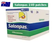 VALUE PACK Salonpas Pain Relieving Patch 240 Patches Muscle, Neck, Shoulder Pain