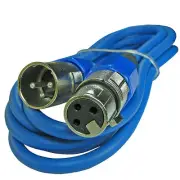 15 ft foot BLUE 3pin XLR Male Plug To XLR Female Jack Microphone mic-Mixer Cable