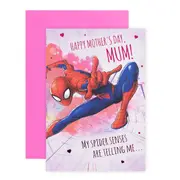 Hallmark Marvel Spider-Man Mother's Day Card - Spider Senses