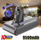 9500mAh For Dyson V6 Battery Animal DC58 DC59 DC62 SV09 Fluffy + Pre&Post Filter