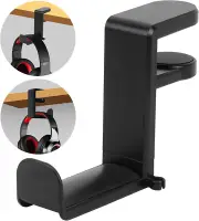Headphone Stand, 360 Degree Rotation Headset Hanger Holder, Adjustable Gaming He