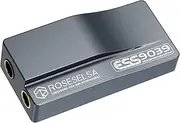 HiFiGo ROSESELSA RS9039 Portable DAC AMP, Headphone Amplifier with ES9039Q2M Chip and DSD256 for 3.5mm and 4.4mm Output (Type-C Cable by Default)