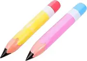 VICASKY 2pcs Inflatable Crayon Decor Crayon Party Accessories Fun Decorative Props for Birthday Art Theme Events