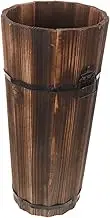 INOOMP Umbrella Holder Capacity Umbrella Stand Rack for Entryway Sturdy Carbonized Storage for Long and Walking Stick Space Saving Design