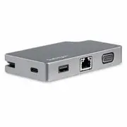 StarTech USB-C Multiport Adapter, HDMI & VGA, PD, Mac Windows Chrome - DKT30CHVGPD