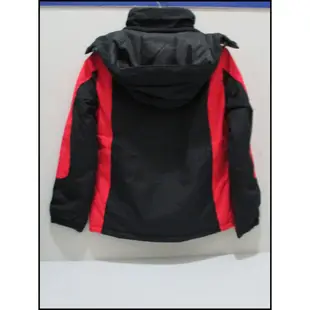 AIRWALK 女款可拆式連帽貼合外套 紅/黑色 正品公司貨 A852146020