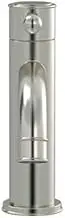 Meir Harrington Short Basin Mixer - Designed w/Solid Brass, European Components & Cartridge, Single Handle Design, 5-Star WELS Rating, Water Efficiency of 5.5 litres per Minute - PVD Brushed Nickel