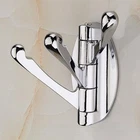 Clothes Hanger Rack Swivel Towel Hook Easy Installation Hat Coat Unique Foldable