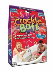 CRACKLE BAFF 48 GRAMS 1 PC FUN WATER BATH TIME POP POPPING DUST NOVELTY TOY KIDS